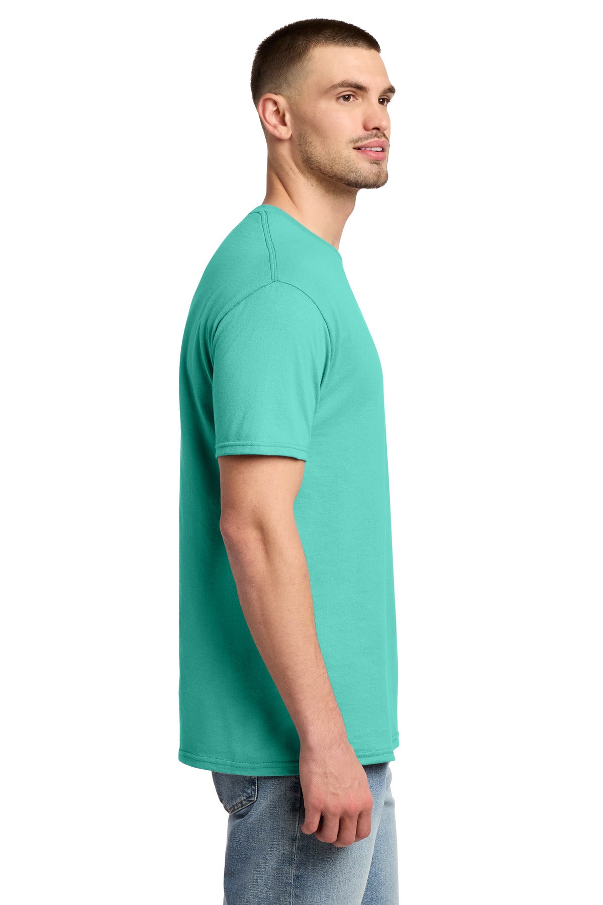 Jerzees - Dri-Power 50/50 Cotton/Poly T-Shirt. 29M - Cool Mint - side