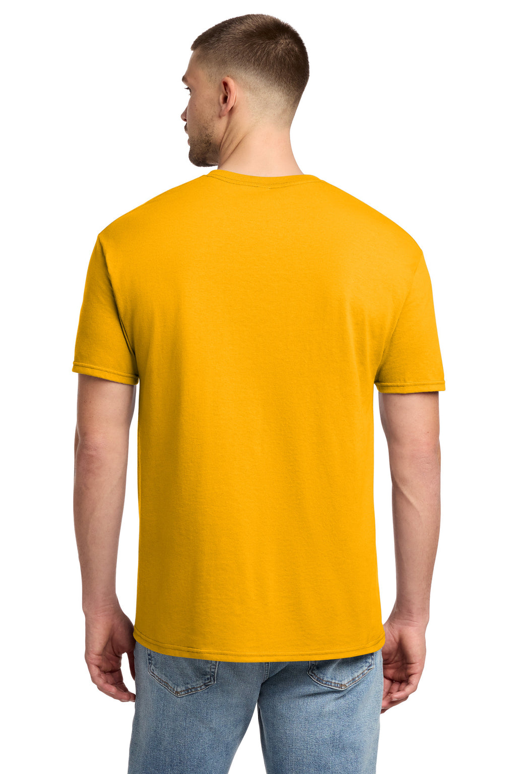 Jerzees - Dri-Power 50/50 Cotton/Poly T-Shirt. 29M - Gold - back