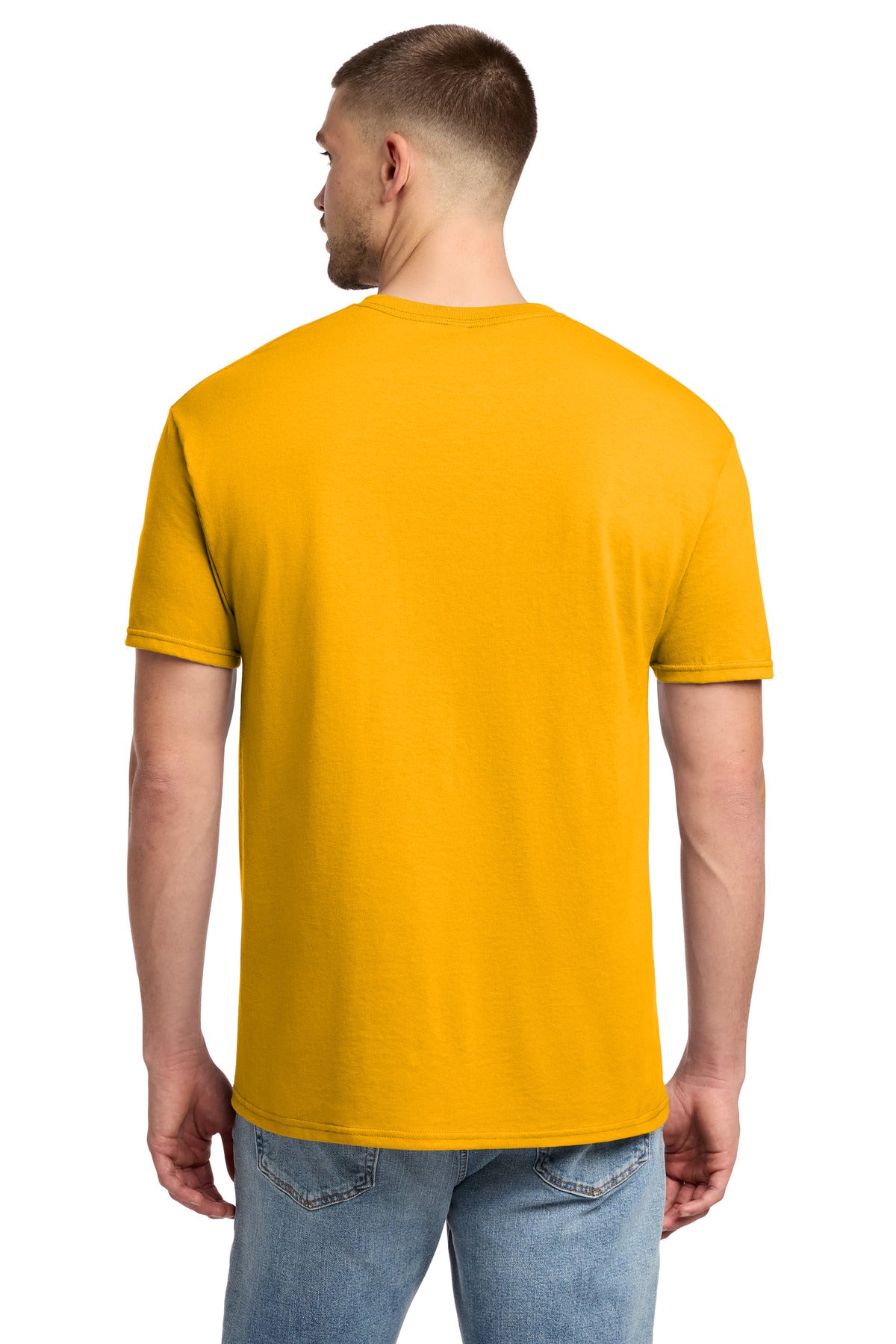 Jerzees - Dri-Power 50/50 Cotton/Poly T-Shirt. 29M - Gold - back