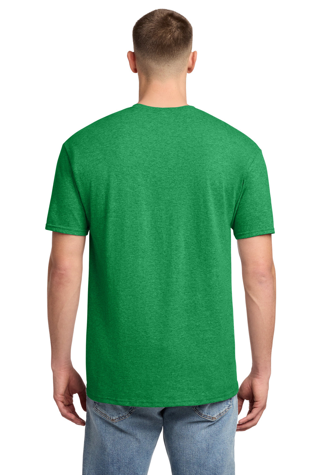 Jerzees - Dri-Power 50/50 Cotton/Poly T-Shirt. 29M - Irish Green Heather - back