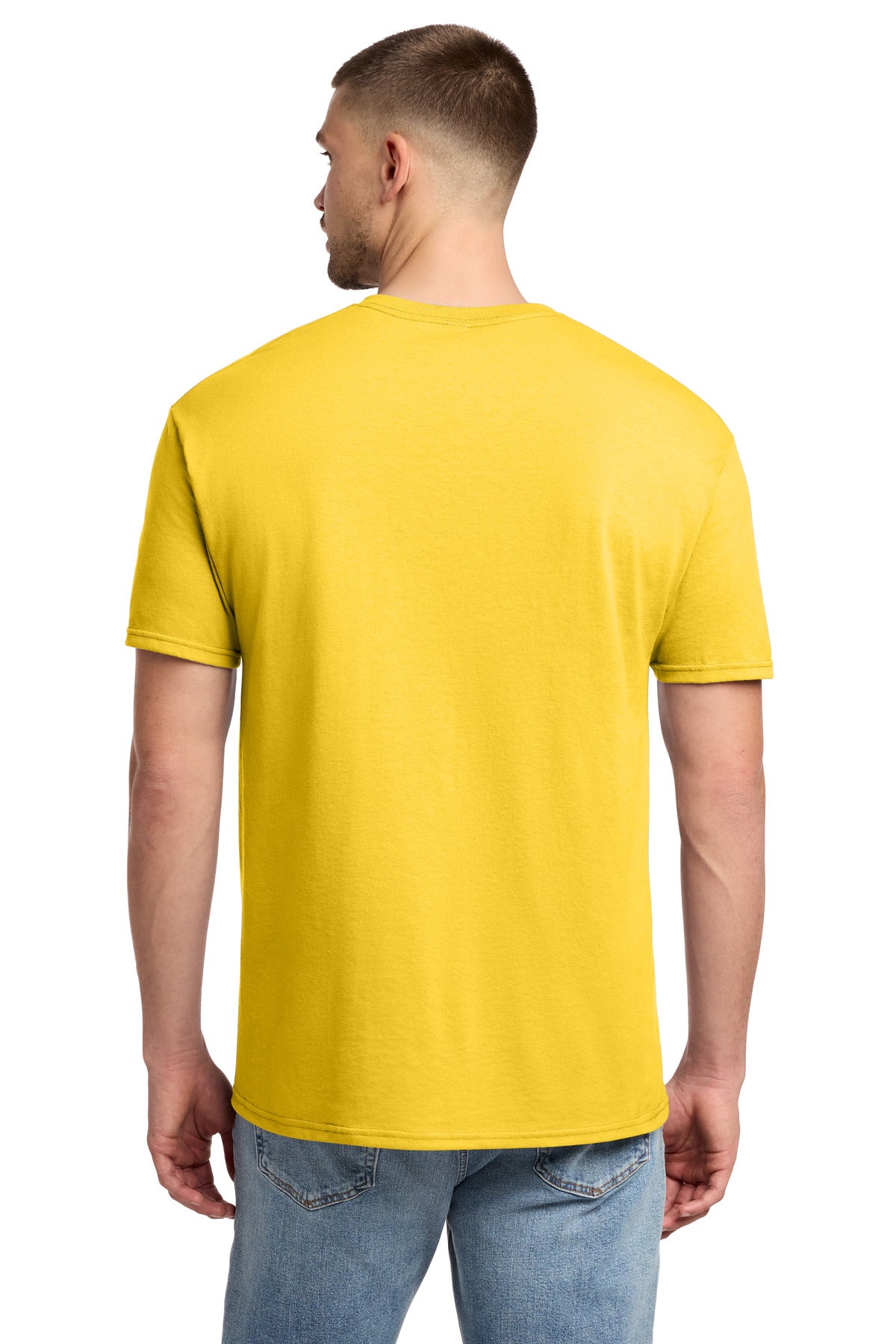 Jerzees - Dri-Power 50/50 Cotton/Poly T-Shirt. 29M - Island Yellow - back