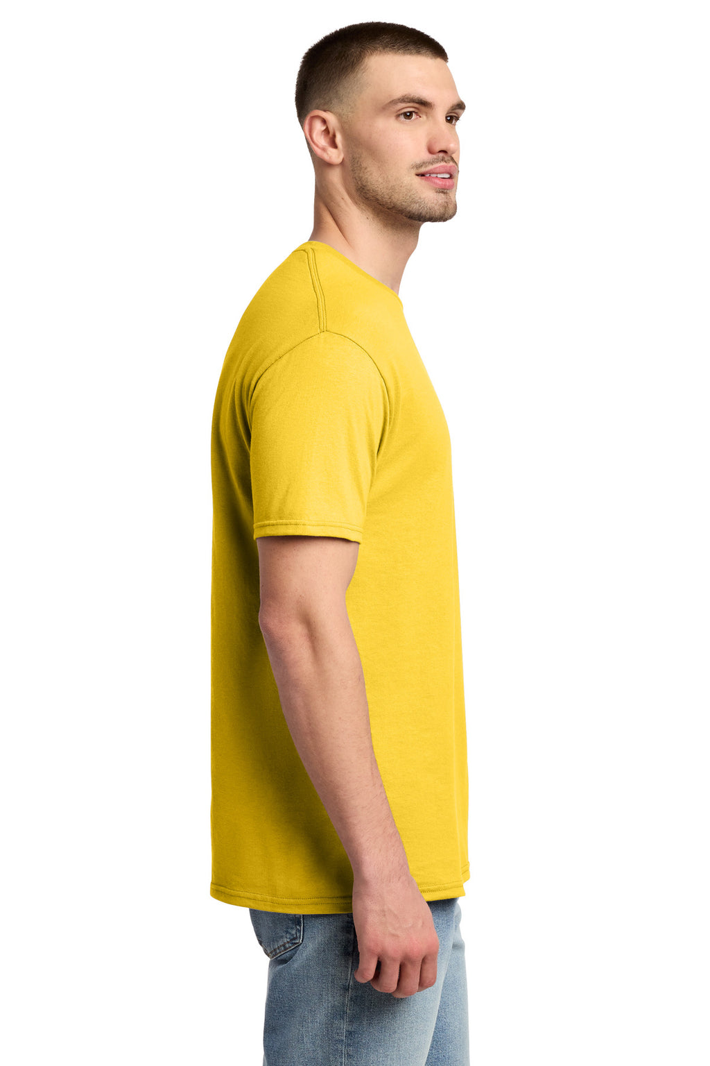 Jerzees - Dri-Power 50/50 Cotton/Poly T-Shirt. 29M - Island Yellow - side
