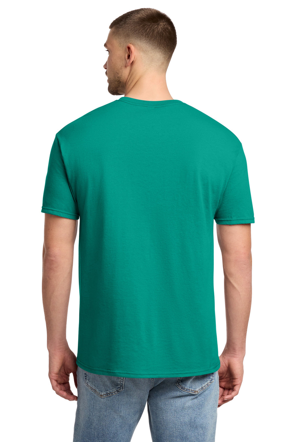 Jerzees - Dri-Power 50/50 Cotton/Poly T-Shirt. 29M - Jade - back