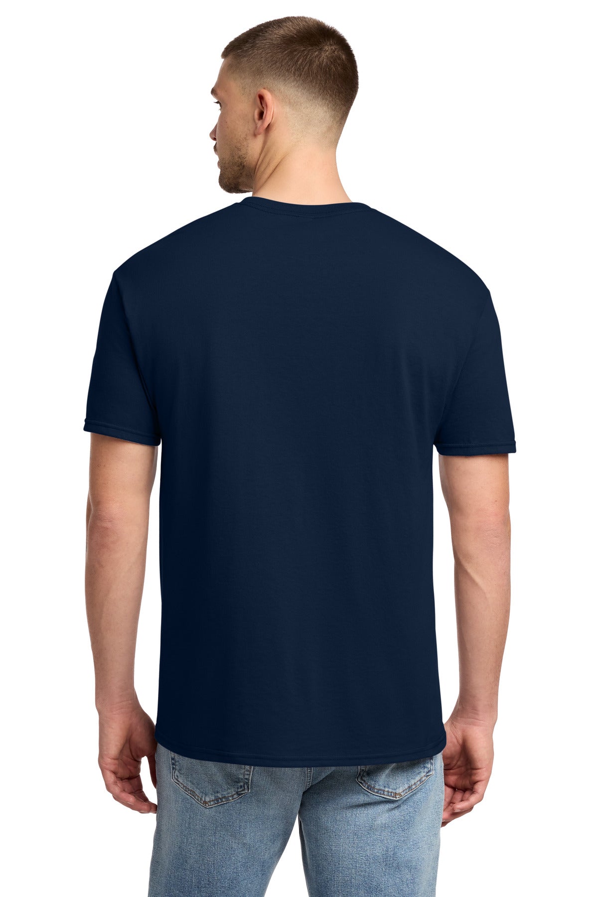 Jerzees - Dri-Power 50/50 Cotton/Poly T-Shirt. 29M - J. Navy - back