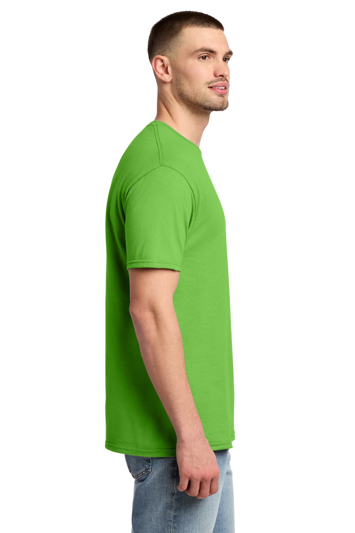 Jerzees - Dri-Power 50/50 Cotton/Poly T-Shirt. 29M - Kiwi - side