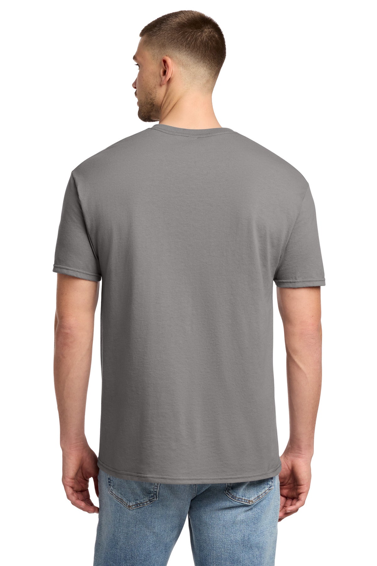 Jerzees - Dri-Power 50/50 Cotton/Poly T-Shirt. 29M - Rock - back