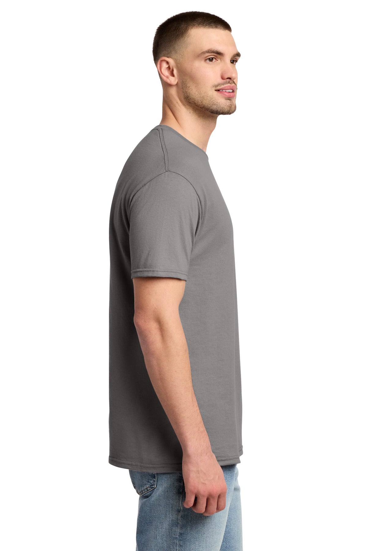 Jerzees - Dri-Power 50/50 Cotton/Poly T-Shirt. 29M - Rock - side