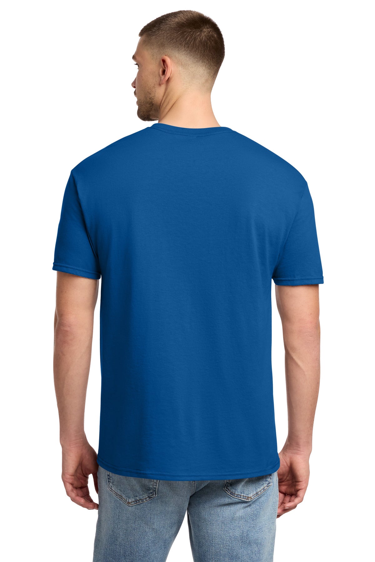 Jerzees - Dri-Power 50/50 Cotton/Poly T-Shirt. 29M - Royal - back