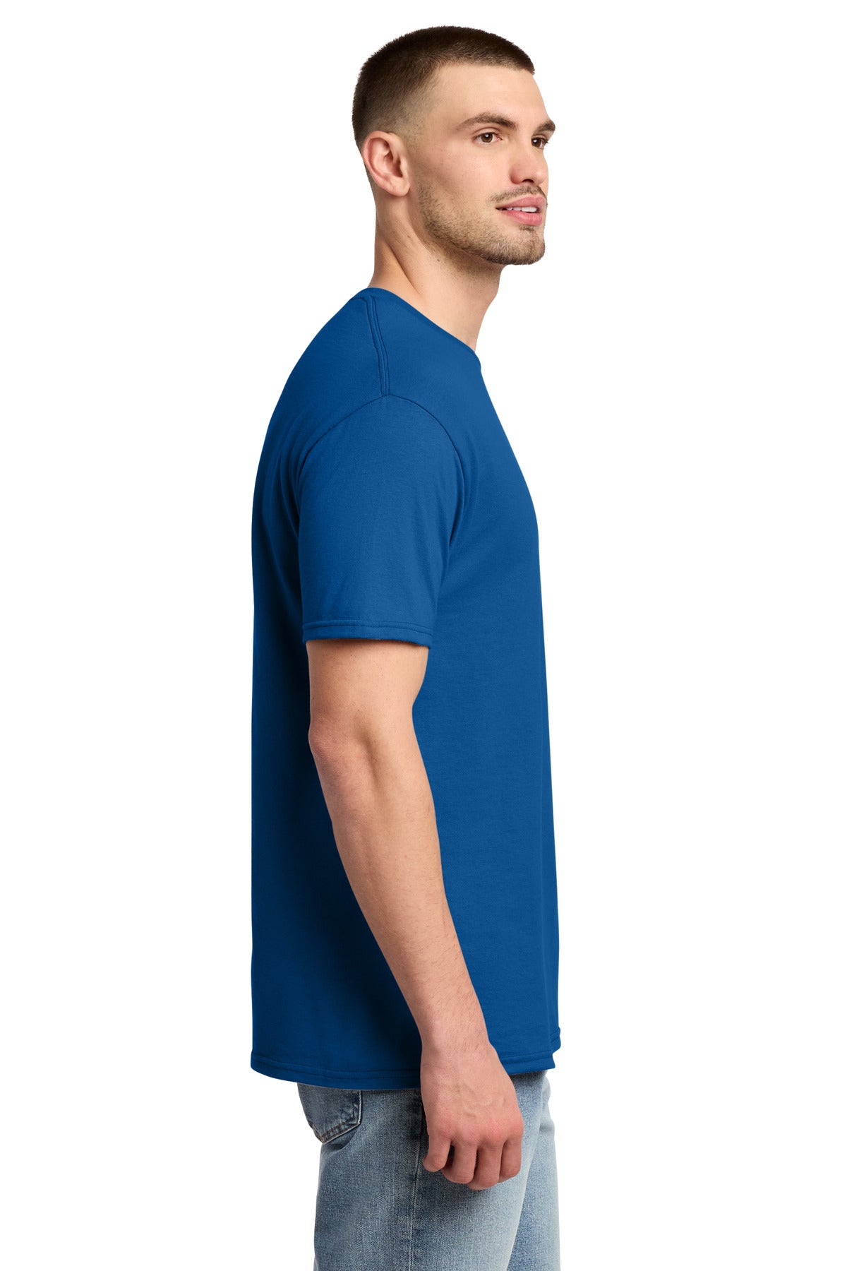 Jerzees - Dri-Power 50/50 Cotton/Poly T-Shirt. 29M - Royal - side