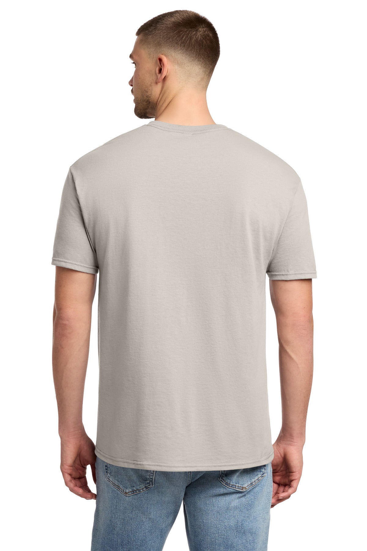 Jerzees - Dri-Power 50/50 Cotton/Poly T-Shirt. 29M - Sandstone - back
