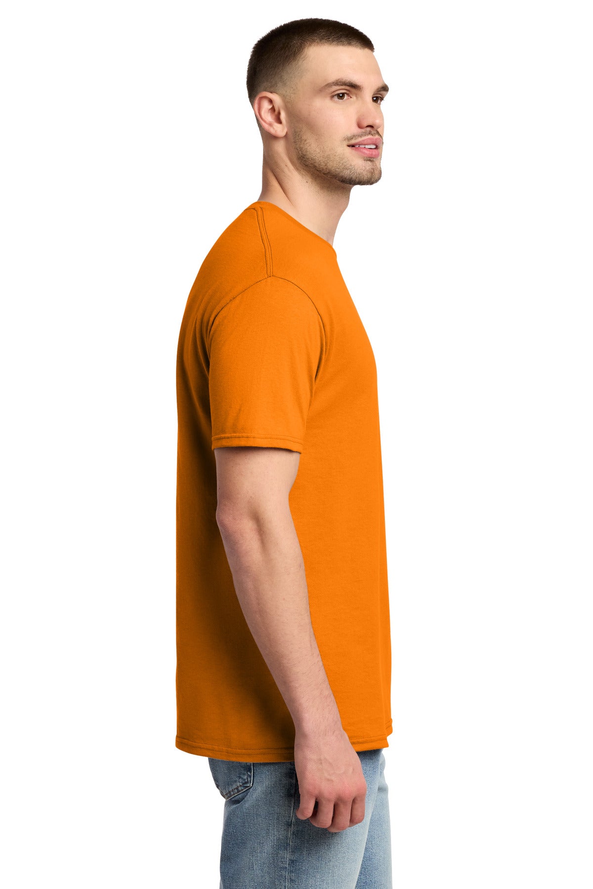 Jerzees - Dri-Power 50/50 Cotton/Poly T-Shirt. 29M - Tennessee Orange - side
