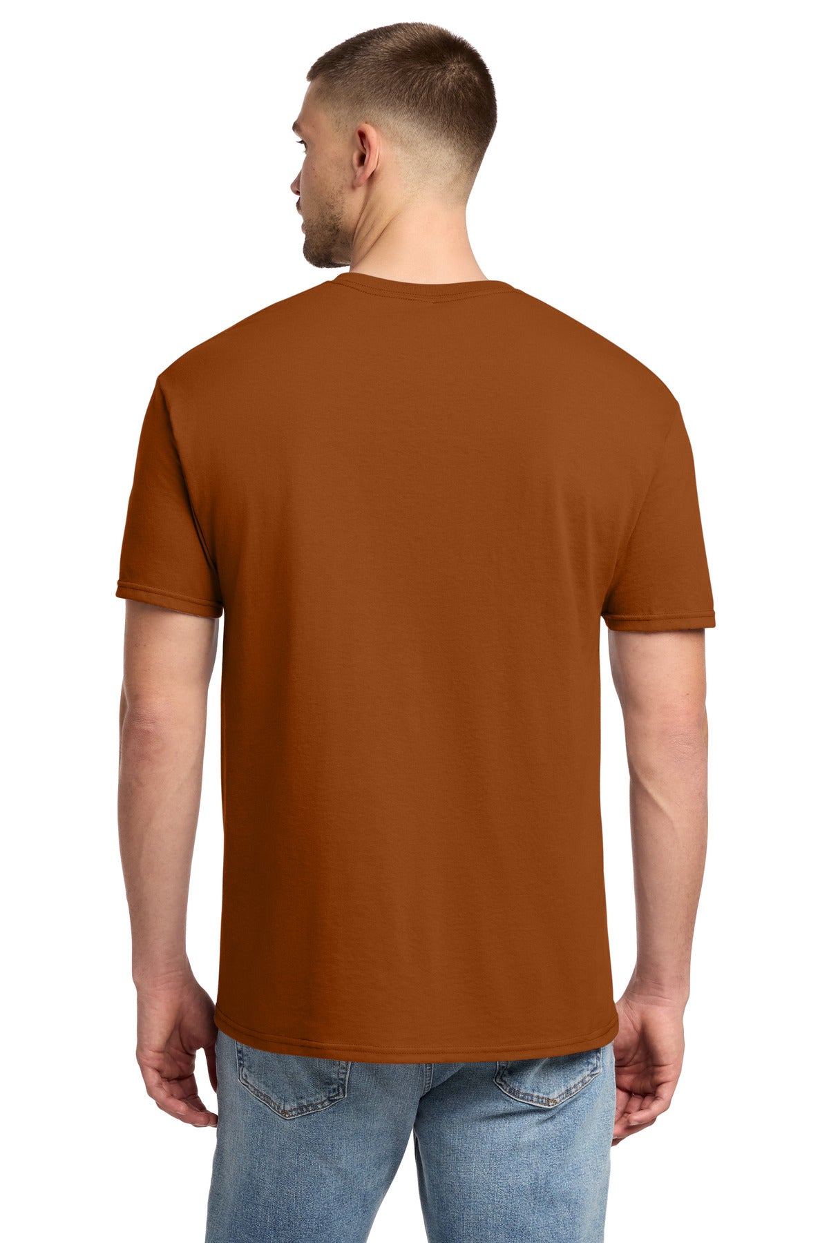Jerzees - Dri-Power 50/50 Cotton/Poly T-Shirt. 29M - T Orange - back