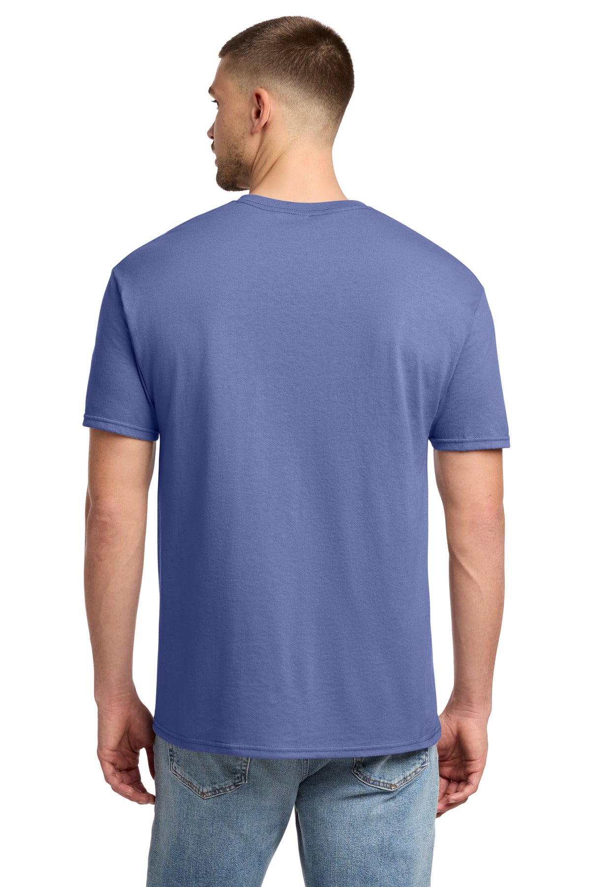 Jerzees - Dri-Power 50/50 Cotton/Poly T-Shirt. 29M - Violet - back