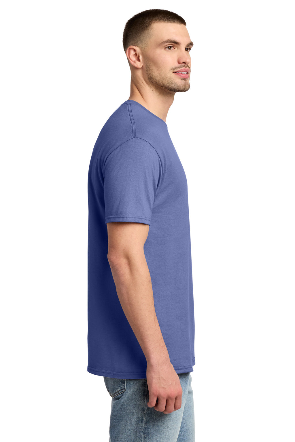 Jerzees - Dri-Power 50/50 Cotton/Poly T-Shirt. 29M - Violet - side