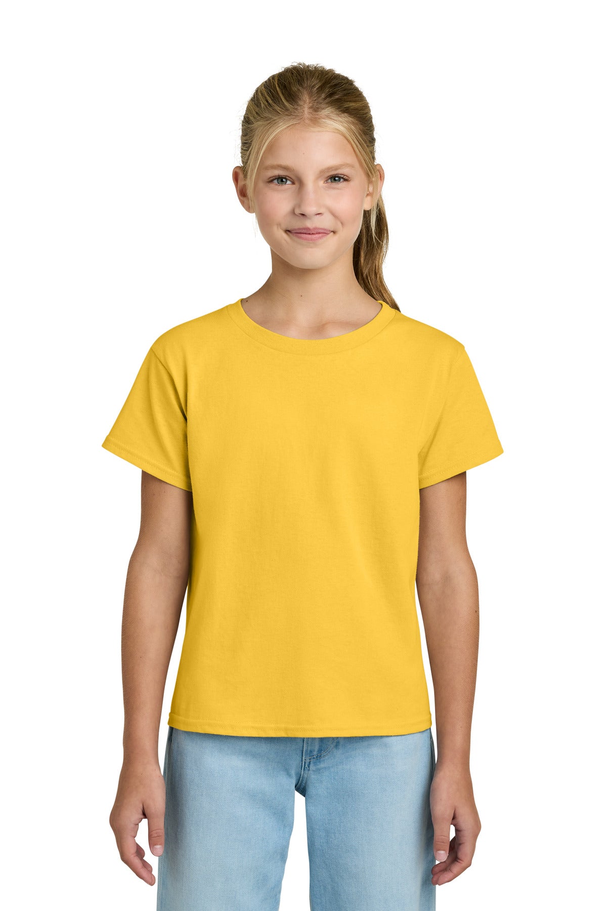 Gildan Youth Light Cotton Tee 3000B - Daisy - front