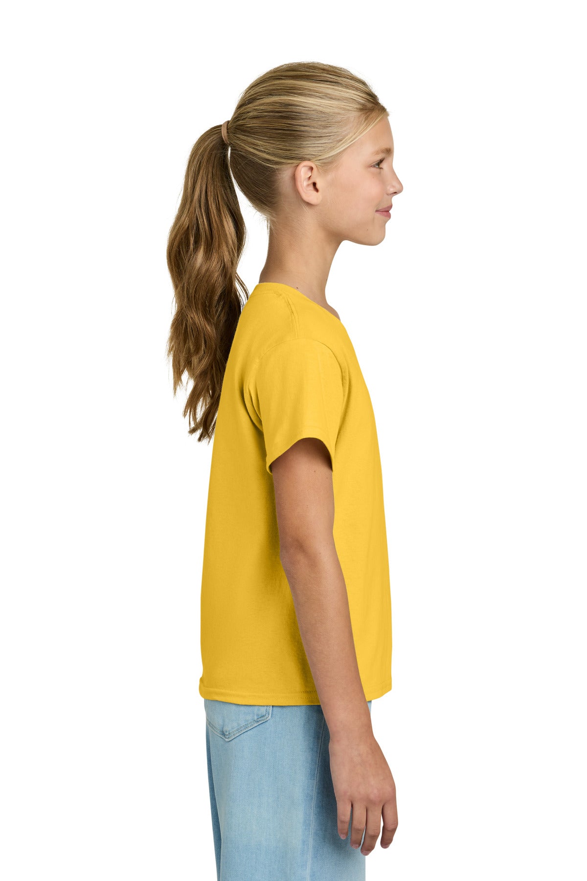 Gildan Youth Light Cotton Tee 3000B - Daisy - side