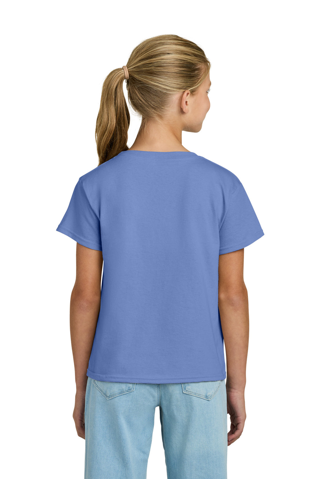 Gildan Youth Light Cotton Tee 3000B - Violet - back