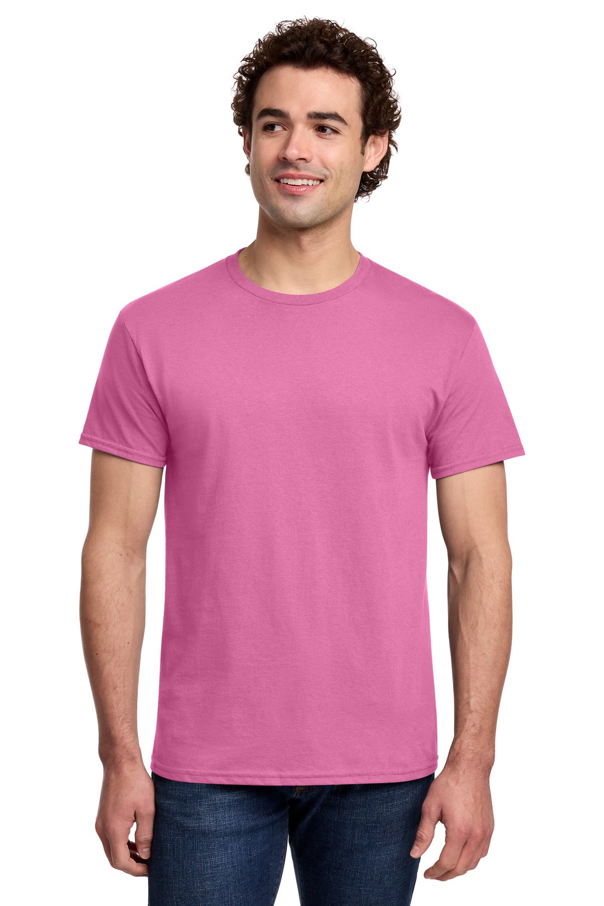 Gildan Light Cotton Tee 3000 - Azalea - front