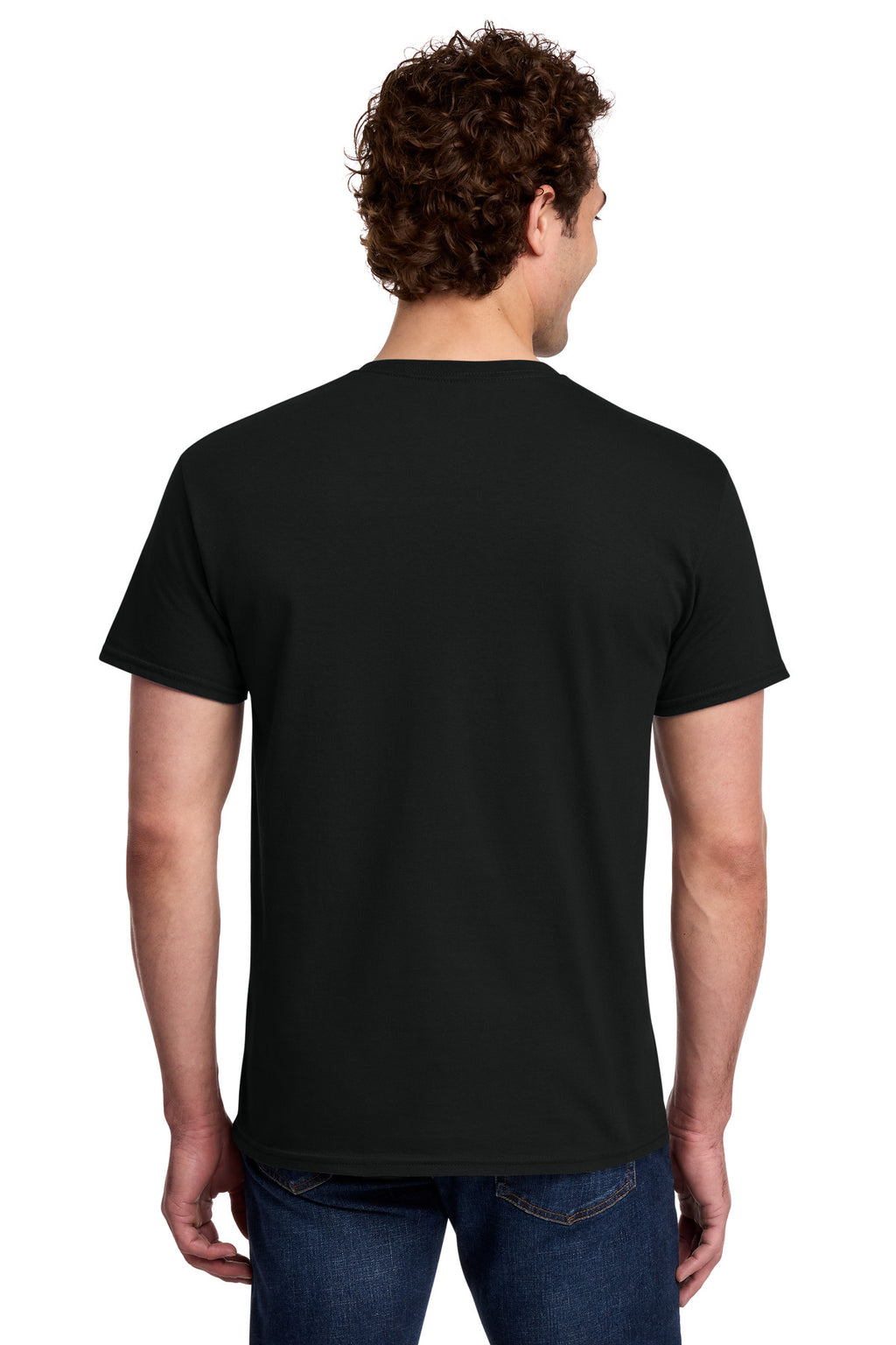 Gildan Light Cotton Tee 3000 - Black - back