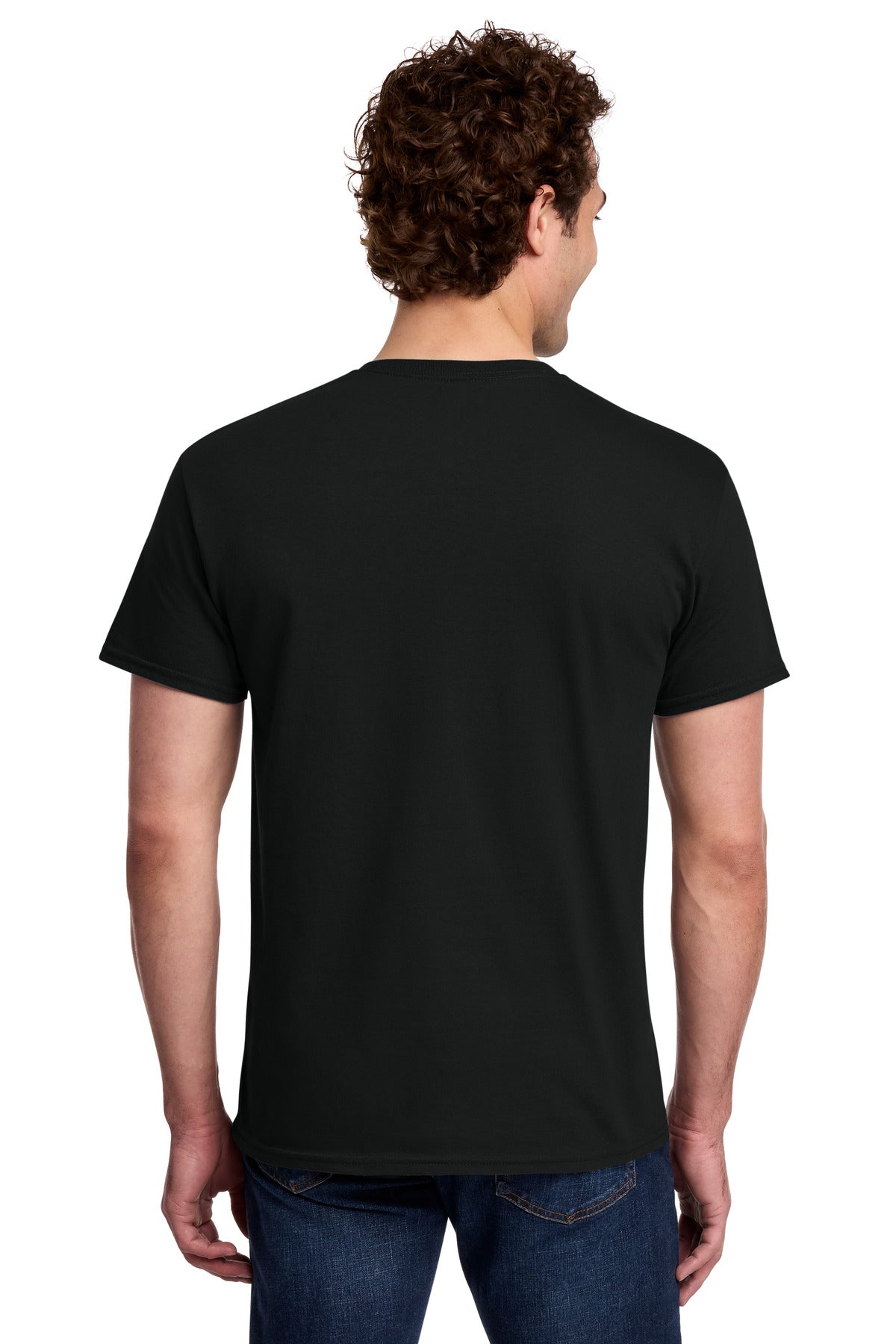 Gildan Light Cotton Tee 3000 - Black - back