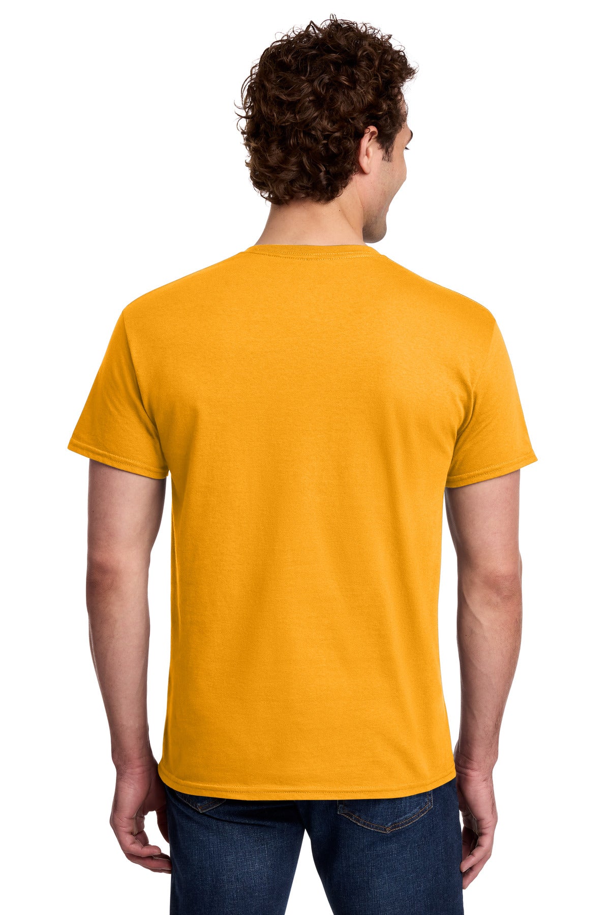 Gildan Light Cotton Tee 3000 - Gold - back