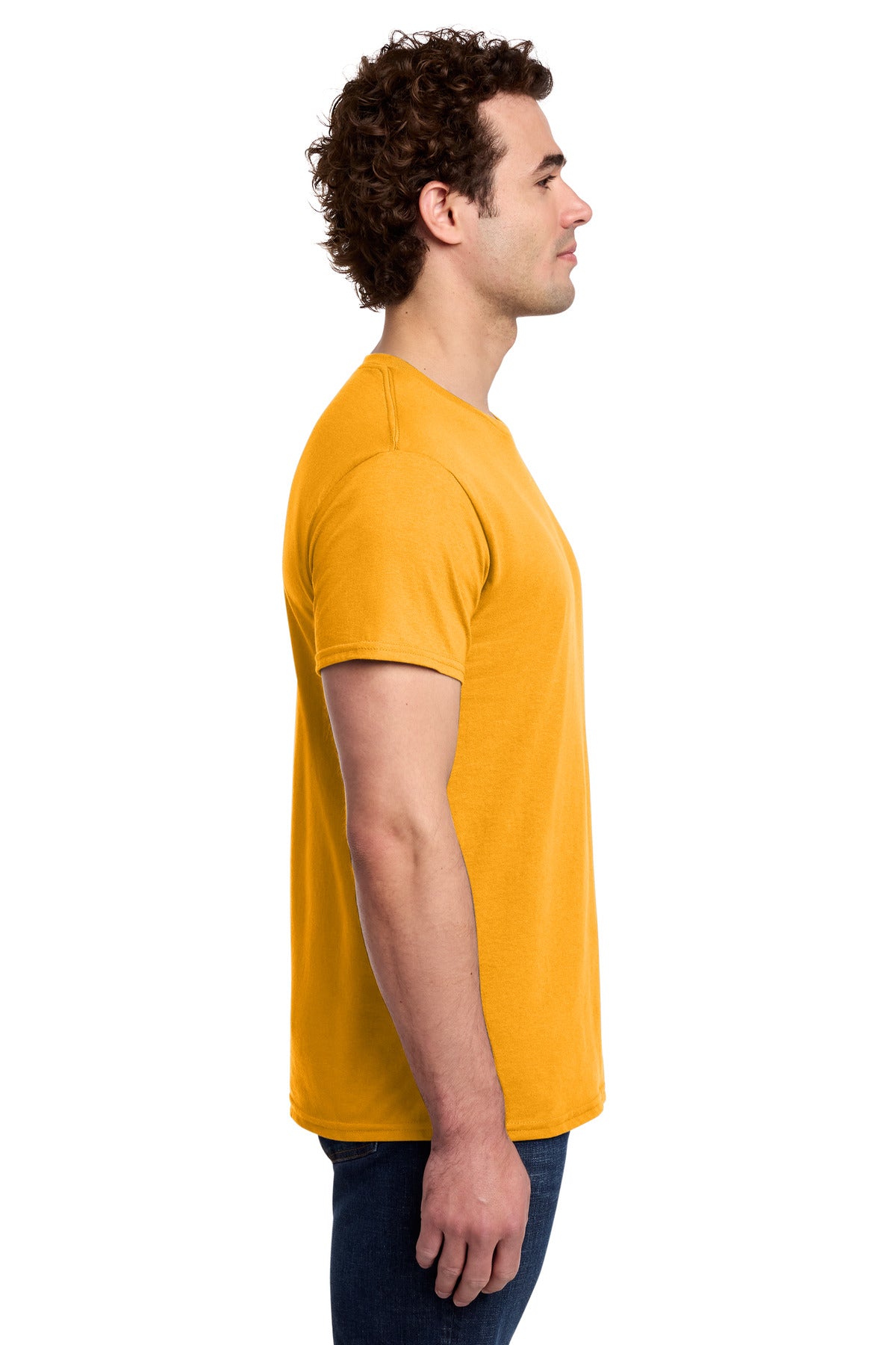 Gildan Light Cotton Tee 3000 - Gold - side