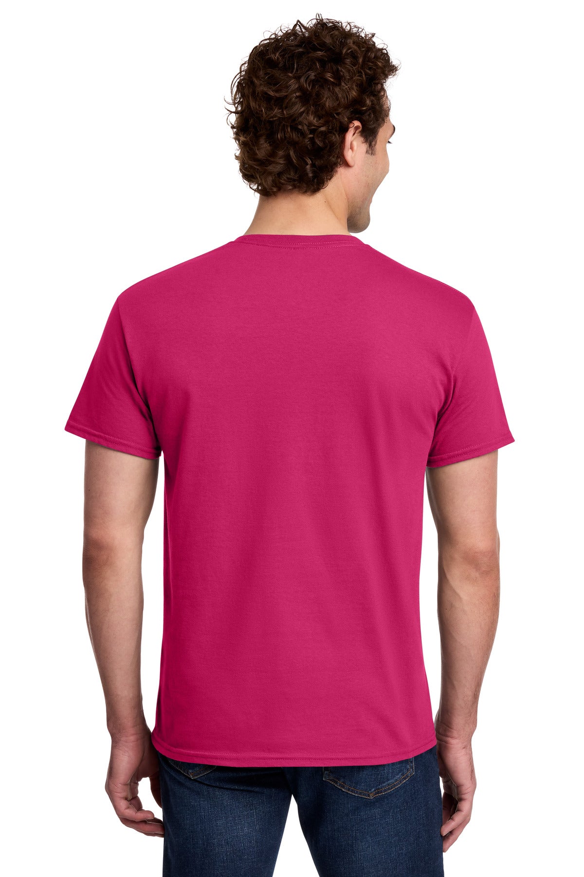 Gildan Light Cotton Tee 3000 - Heliconia - back