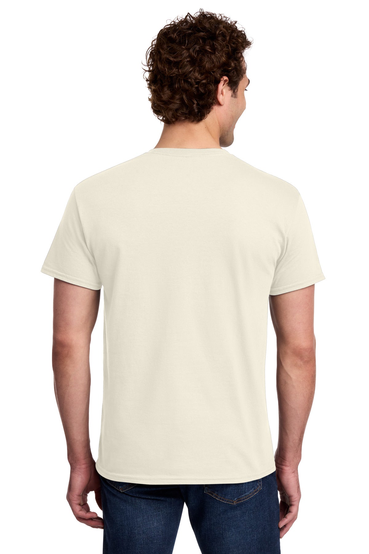 Gildan Light Cotton Tee 3000 - Natural - back