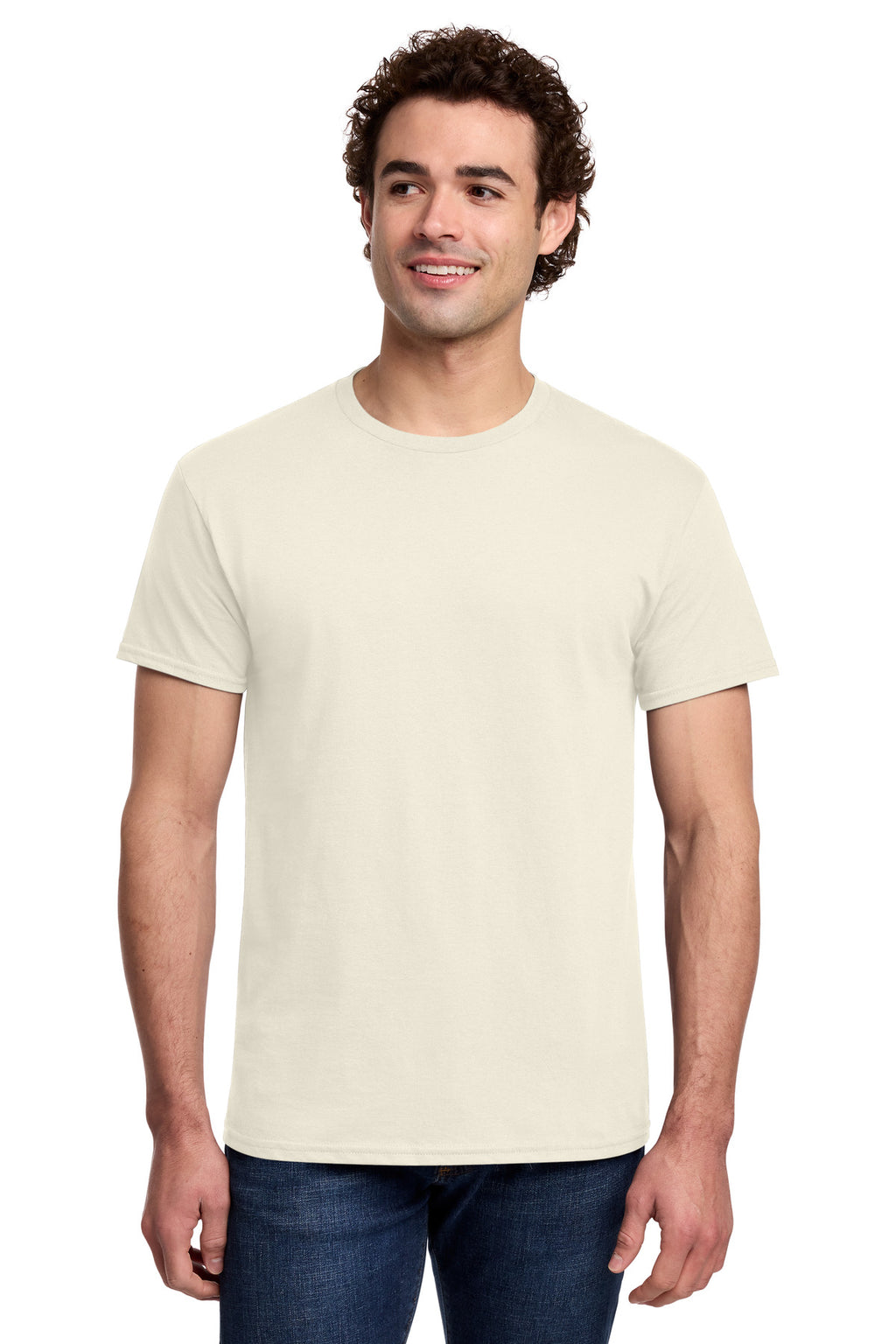 Gildan Light Cotton Tee 3000 - Natural - front