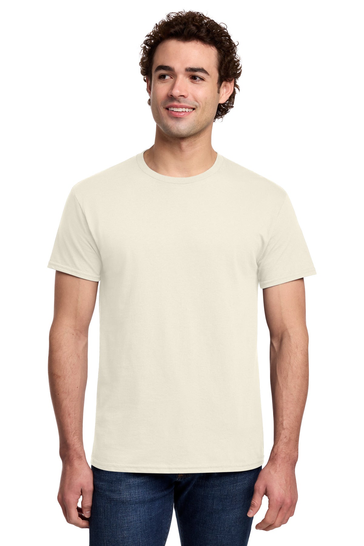 Gildan Light Cotton Tee 3000 - Natural - front