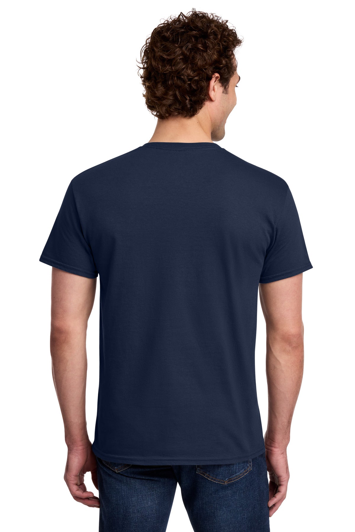 Gildan Light Cotton Tee 3000 - Navy - back