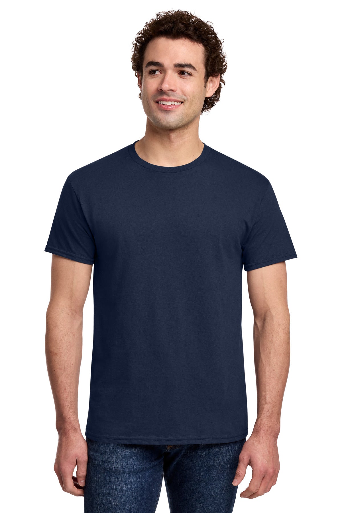 Gildan Light Cotton Tee 3000 - Navy - front