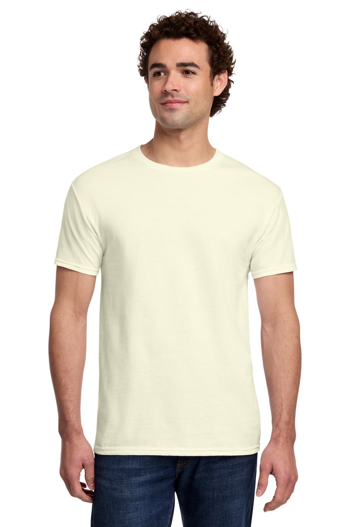 Gildan Light Cotton Tee 3000 - Off White - front