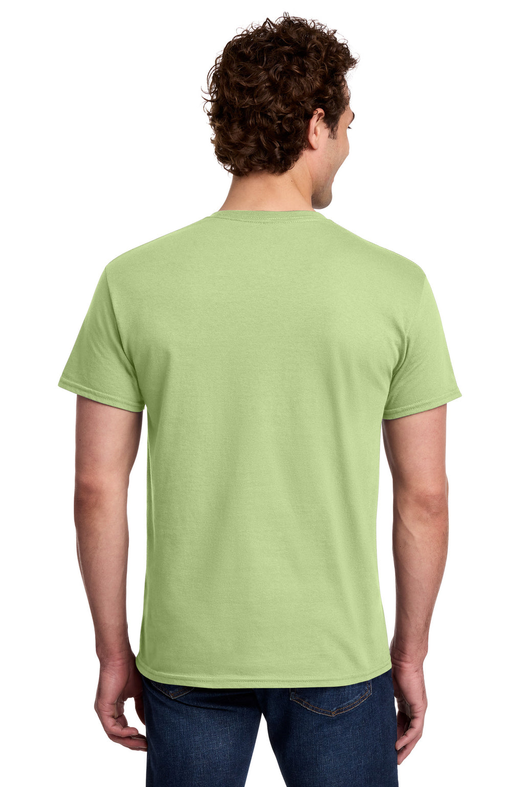 Gildan Light Cotton Tee 3000 - Pistachio - back