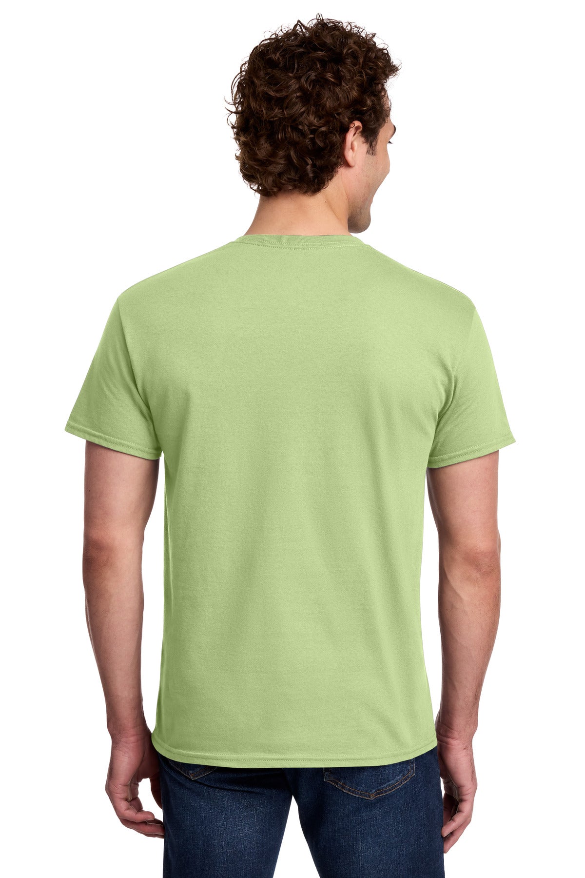 Gildan Light Cotton Tee 3000 - Pistachio - back