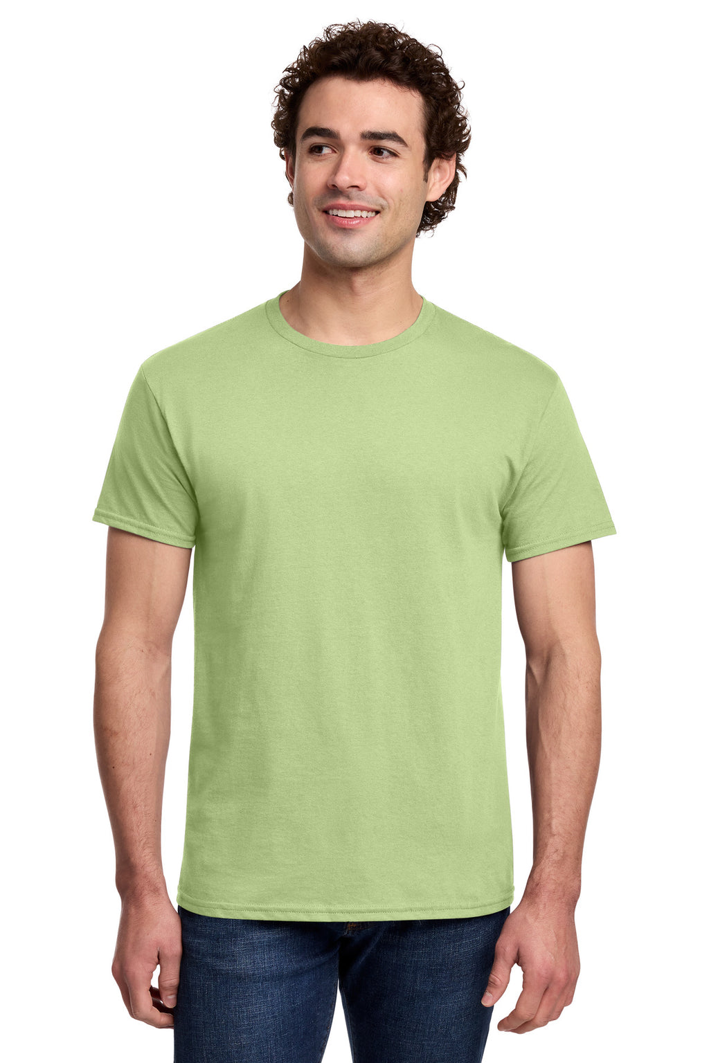 Gildan Light Cotton Tee 3000 - Pistachio - front