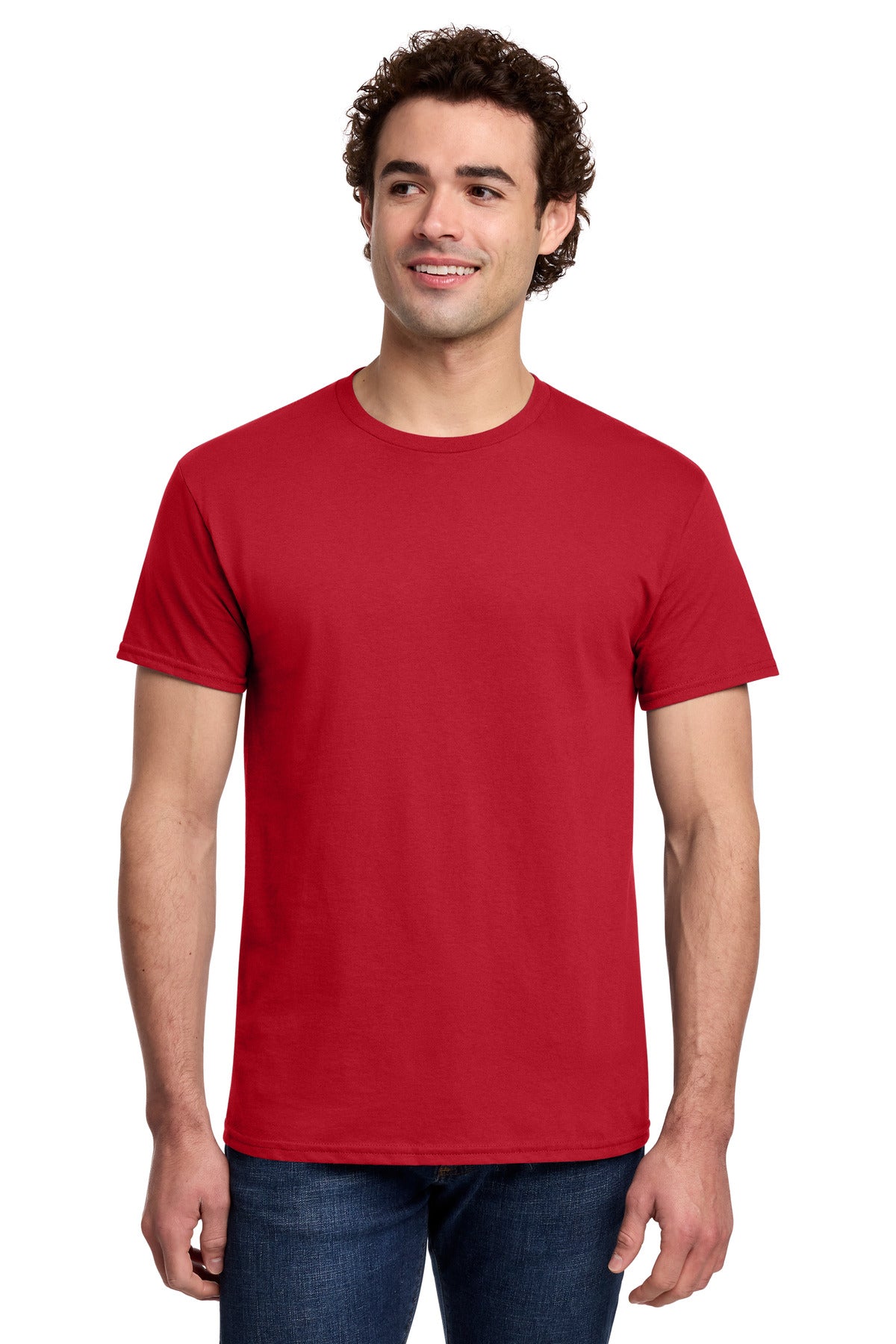 Gildan Light Cotton Tee 3000 - Red - front