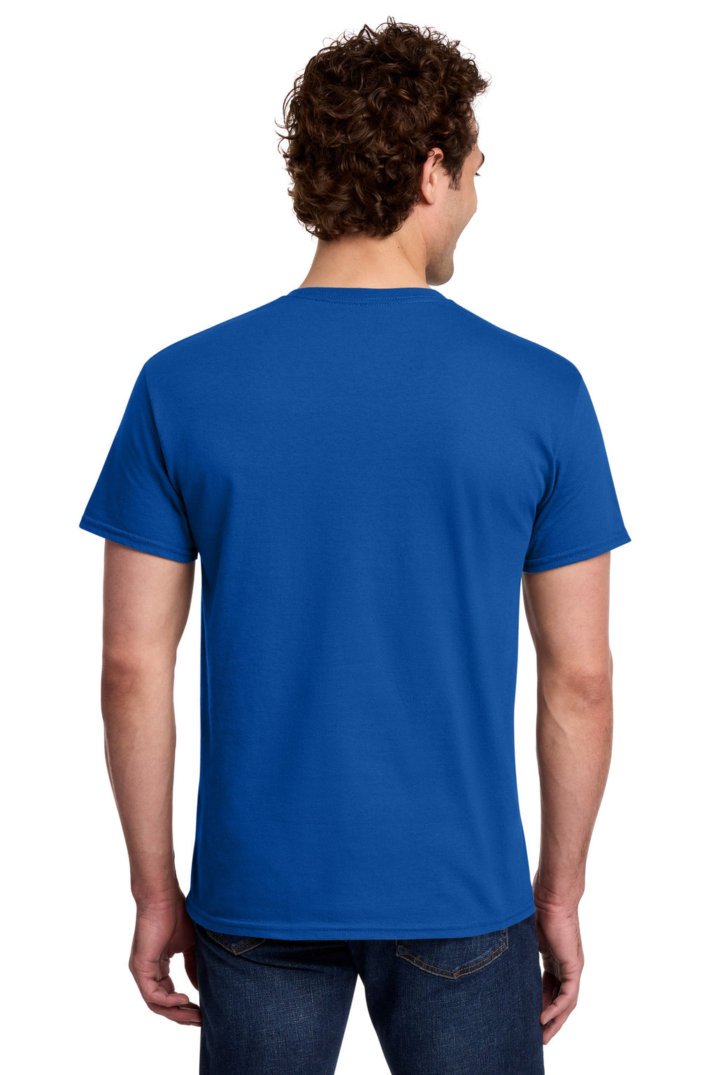 Gildan Light Cotton Tee 3000 - Royal - back
