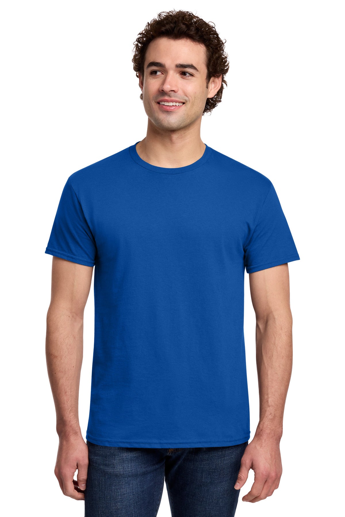 Gildan Light Cotton Tee 3000 - Royal - front