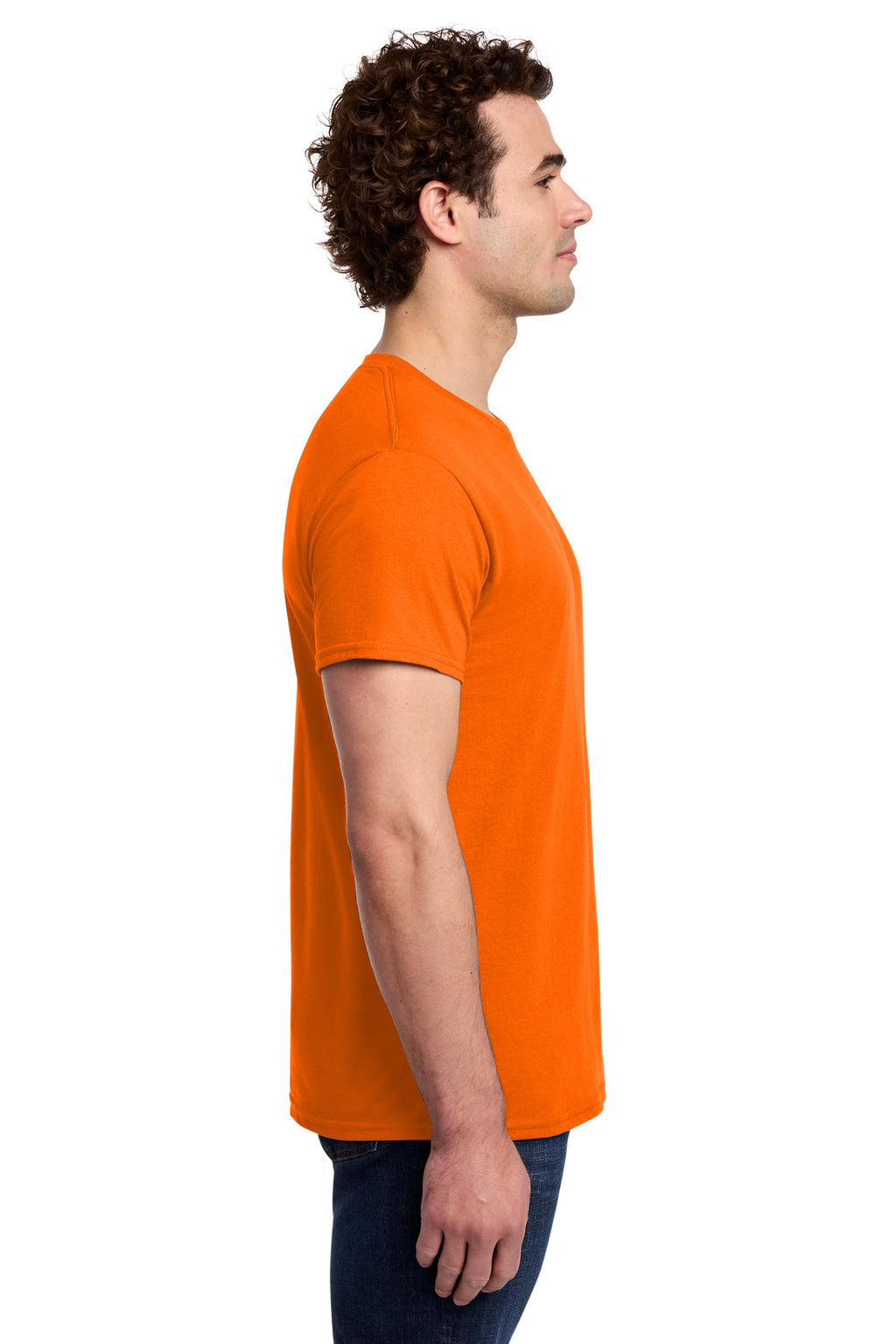 Gildan Light Cotton Tee 3000 - S. Orange - side