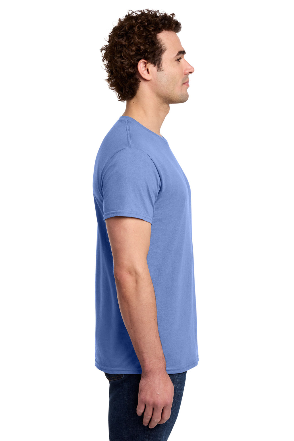 Gildan Light Cotton Tee 3000 - Violet - side