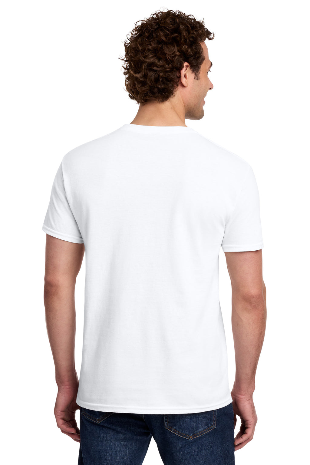 Gildan Light Cotton Tee 3000 - White - back