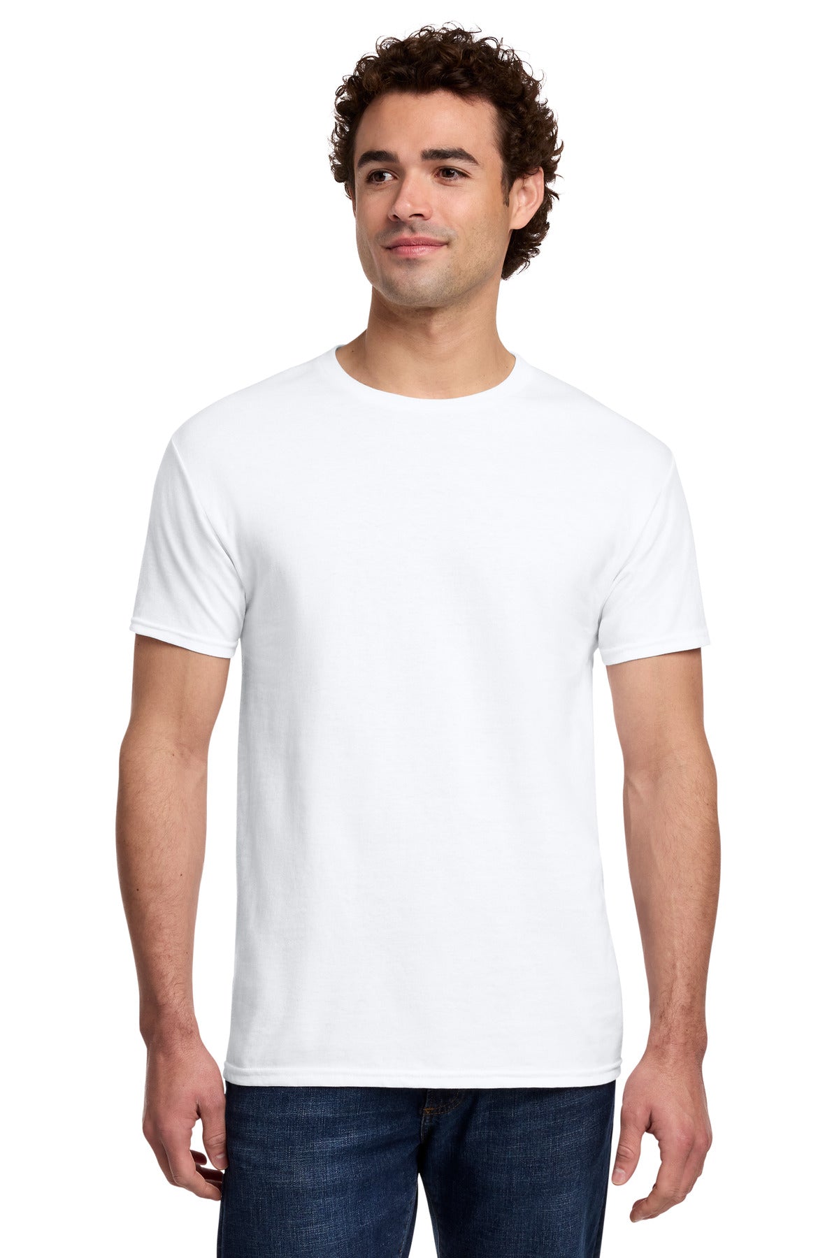 Gildan Light Cotton Tee 3000 - White - front