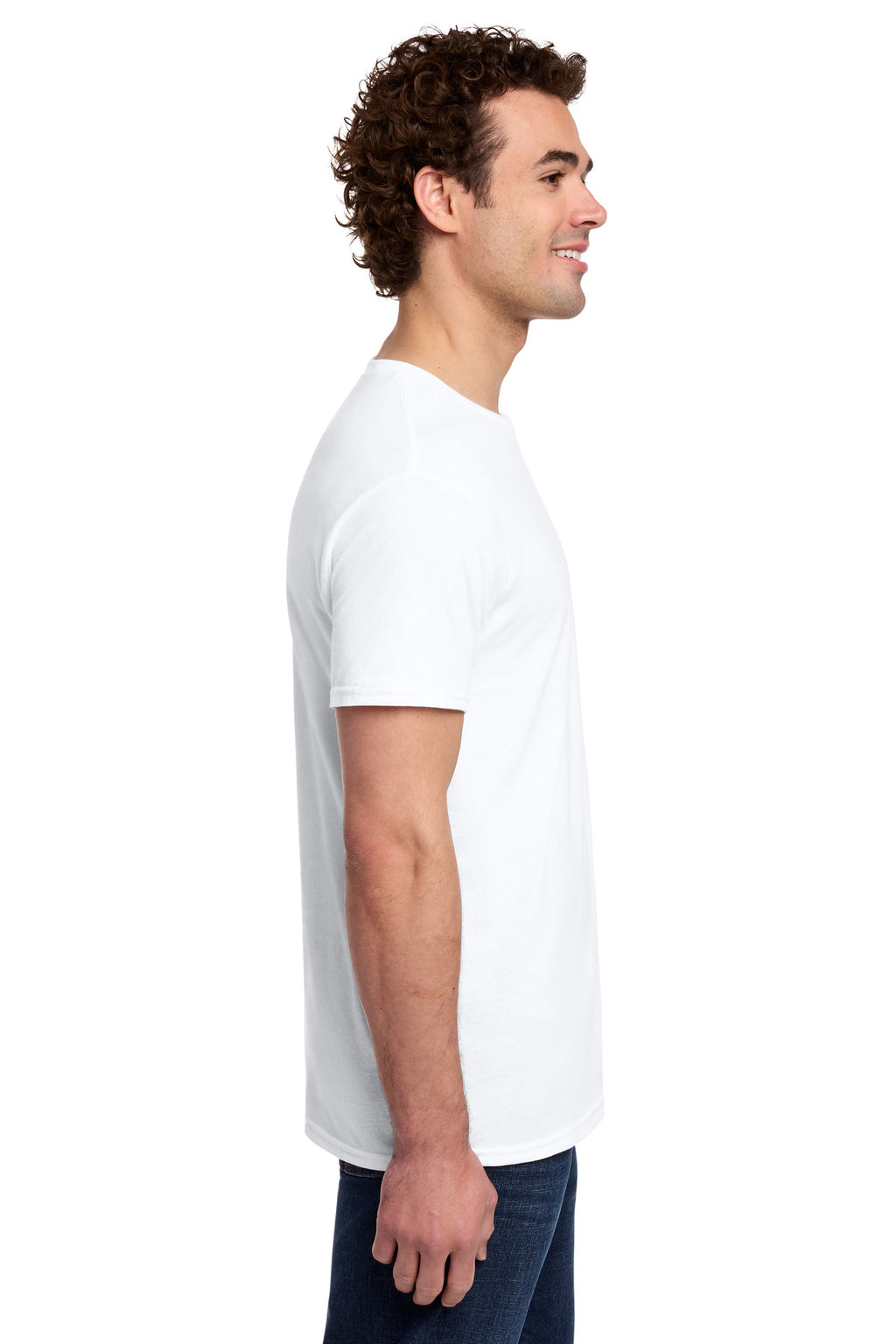 Gildan Light Cotton Tee 3000 - White - side