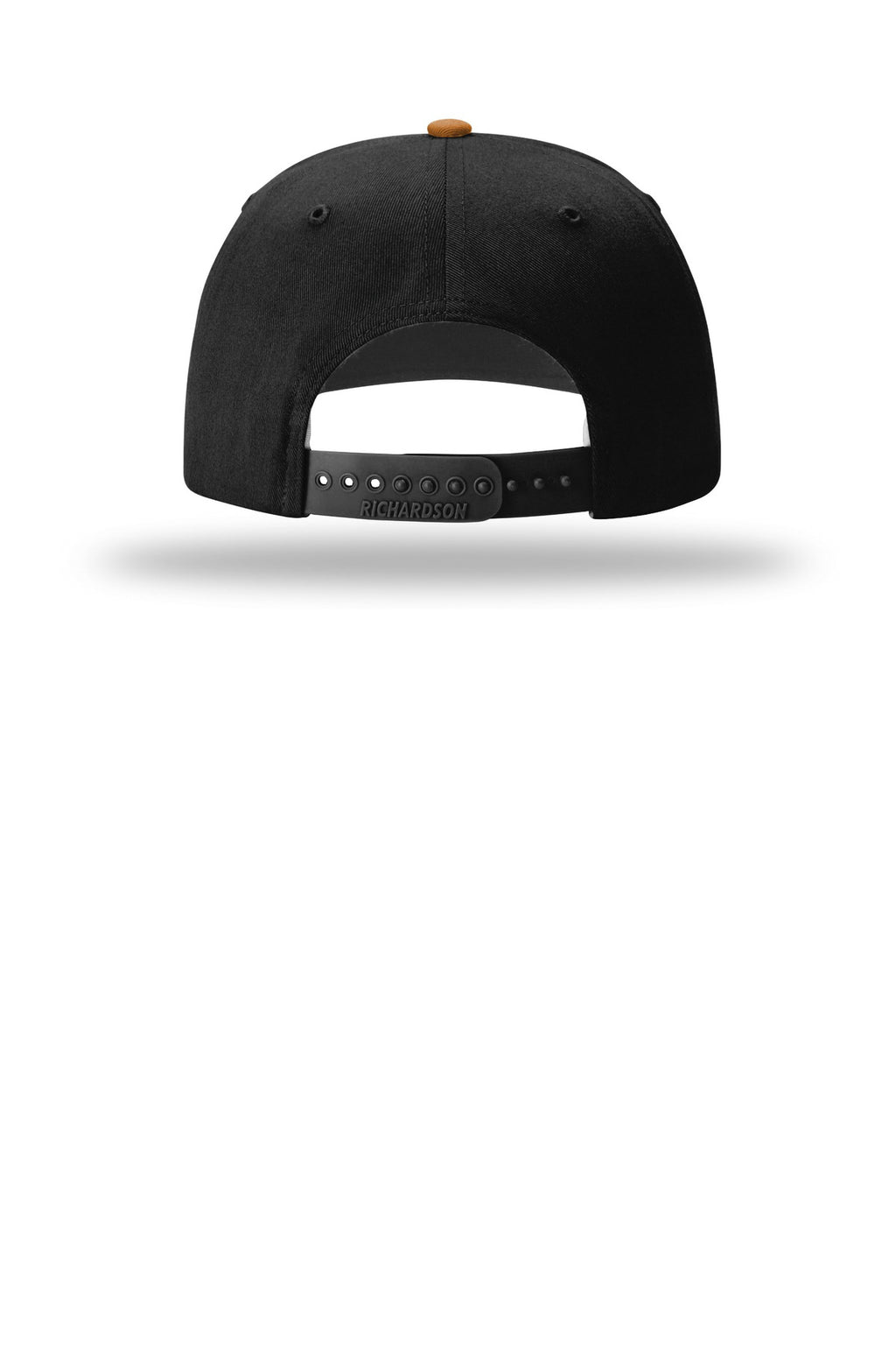 Richardson Solid Twill Trucker 312 - Caramel/ Black - back