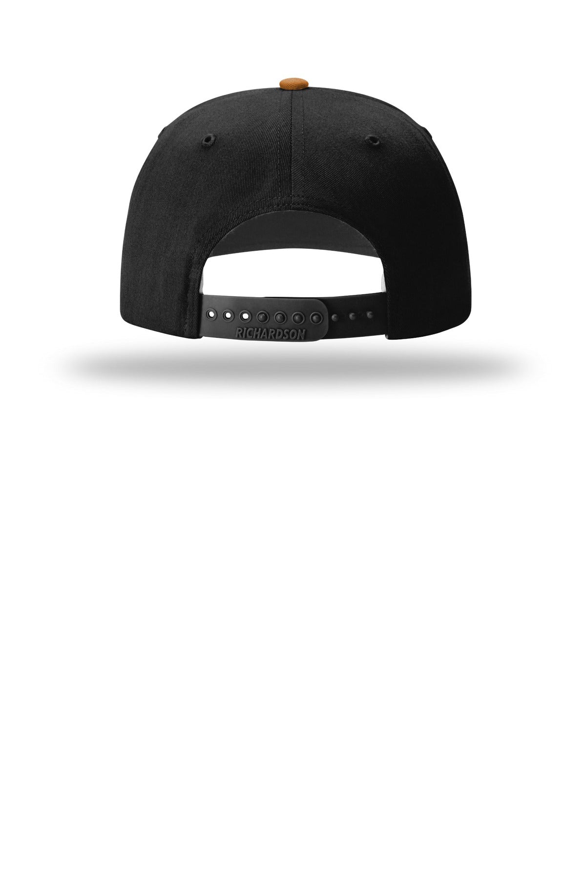 Richardson Solid Twill Trucker 312 - Caramel/ Black - back