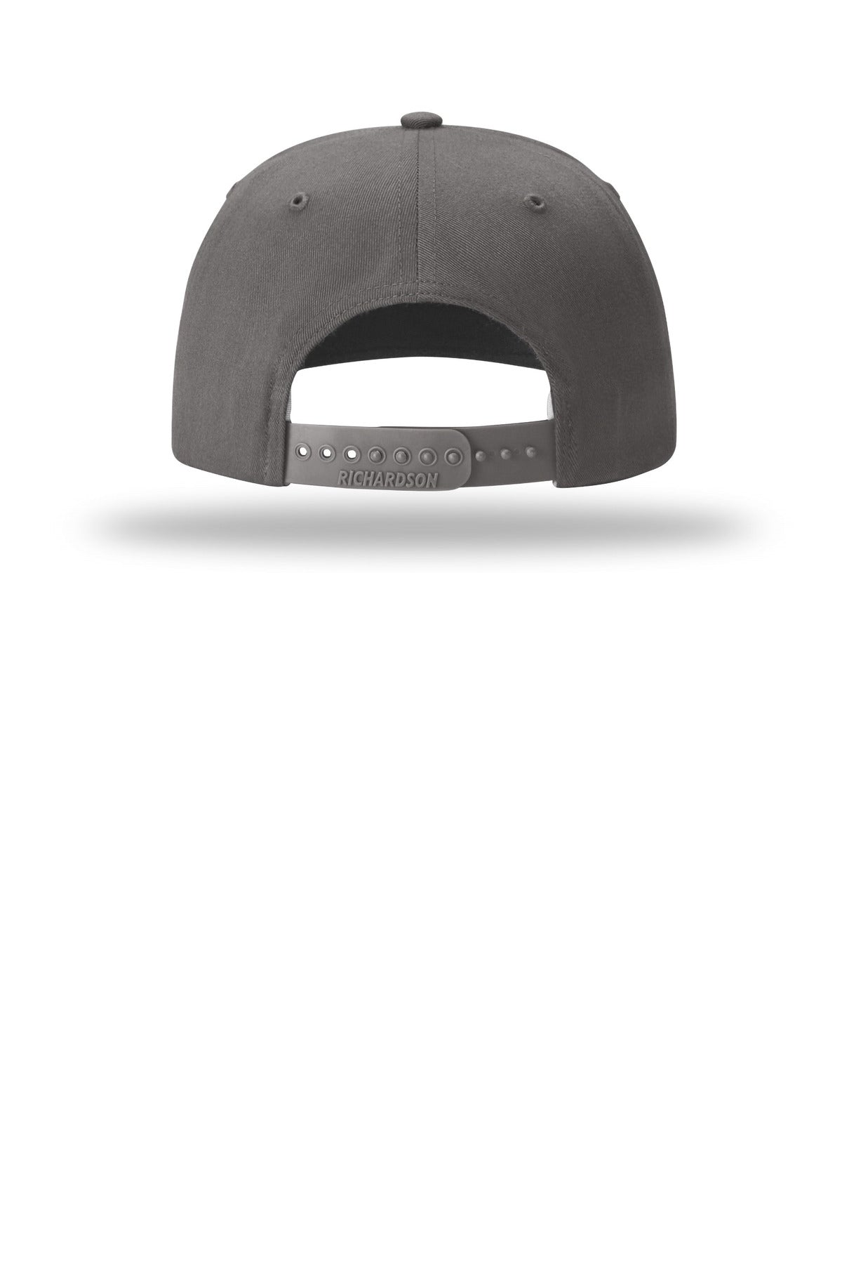 Richardson Solid Twill Trucker 312 - Charcoal - back