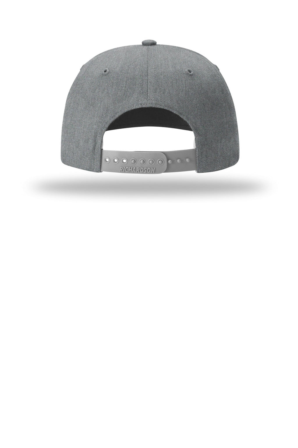 Richardson Solid Twill Trucker 312 - Heather Grey - back