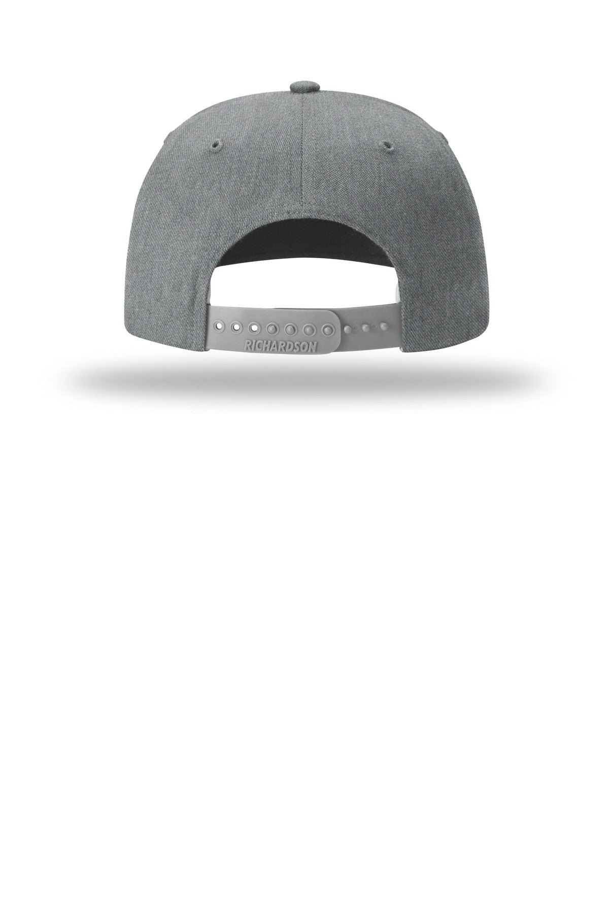 Richardson Solid Twill Trucker 312 - Heather Grey - back