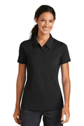 DISCONTINUED Ladies Nike Sphere Dry Diamond Polo. 358890 - Black - front